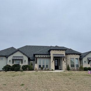 Nailed It Roofing and Construction - Arlington, TX. Brand new roof and gutters due to a wind and hail storm.