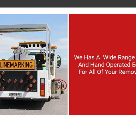 Action Line Marking - Lonsdale, SA. We Has A  Wide Range Of Ride On And Hand Operated Equipment For All Of Your Removal Needs