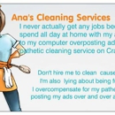 ANA'S CLEANING SERVICES - Janitorial Service