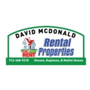 David McDonald Rentals - Real Estate Referral & Information Service