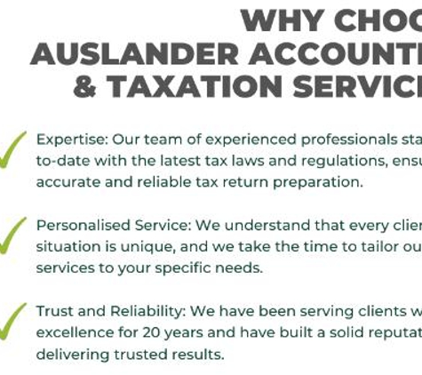Auslander Accounting & Taxation Services - Southport, QLD
