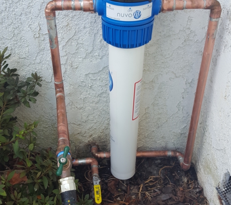 CJ's  Plumbing N Rooter - Whittier, CA. Nuvo softner