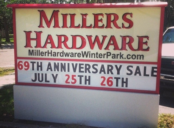 Miller's Hardware - Winter Park, FL