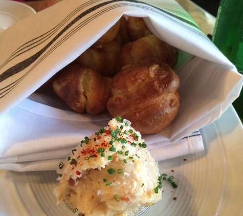 LA Chapter - Los Angeles, CA. Gougeres with guava butter. Seriously amazing.