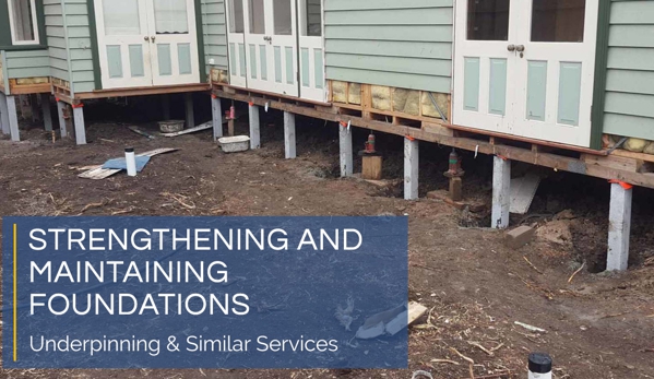 Dennis Heale Restumping. Strengthening And Maintaining Foundations