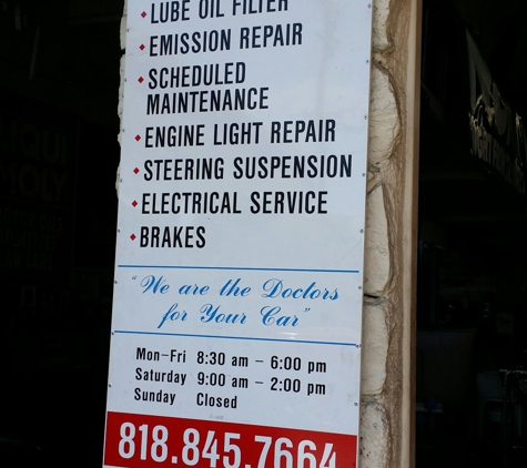 Dr Smog N Lube - Burbank, CA. Services and hours.