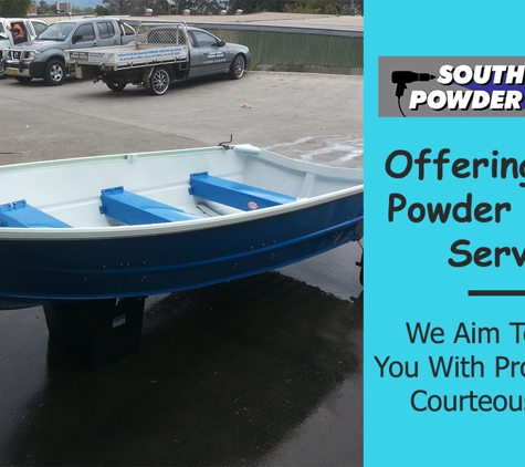 South Coast Powder Coating Pty Ltd - Unanderra, NSW. Offering Tinnie Powder Coating Services