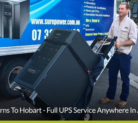 Sure Power - East Brisbane, QLD. From Cairns To Hobart - Full UPS Service Anywhere In Australia