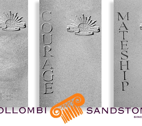 Wollombi Sandstone - Laguna, NSW. We look after our heritage and engaged in restoration works on the convict-built ‘Old Great North Road’.