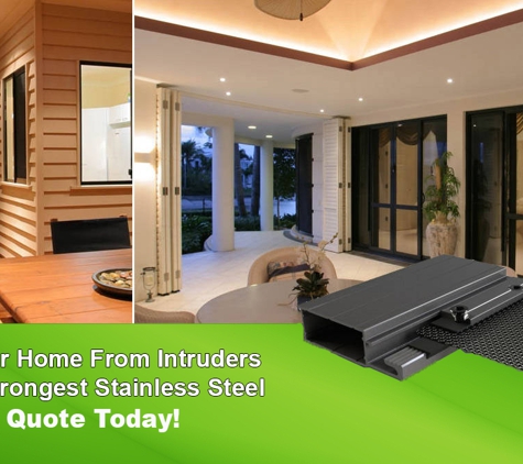 GPW Security Screens & Doors - Cardiff, NSW. Protect Your Home From Intruders With The Strongest Stainless Steel