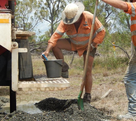 Tropical Water Bores - Bondoola, QLD. Checking the water quality of one of our new bores drilled by Tropical Water Bores