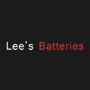 Lee's Batteries - Battery Supplies