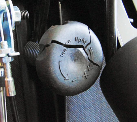 Toll Express - Eastern Creek, NSW. Office chair damaged by Toll IPEC
