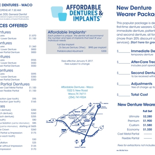 Affordable Dentures & Implants - Waco, TX