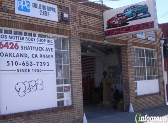 Bob Motter Auto Body Inc - Oakland, CA