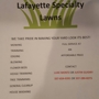 LAFAYETTE SPECIALTY LAWNS
