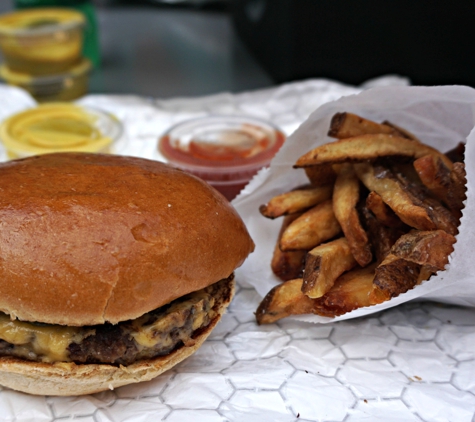 H&F Burger - Atlanta, GA. Junior w/fries