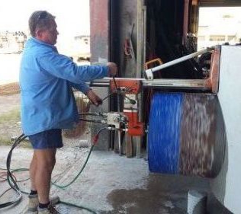 Di-Core Drilling & Cutting - Girraween, NT. Core Drilling into Pre-Cast Sewer Pipe