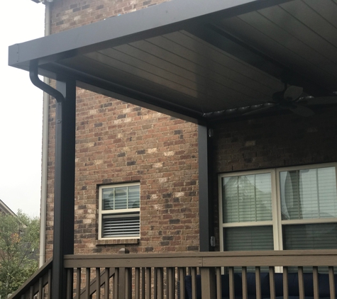 Metropolitan Awning Business - Brooklyn, NY. Metal Patio Louvered Roofing for my patio