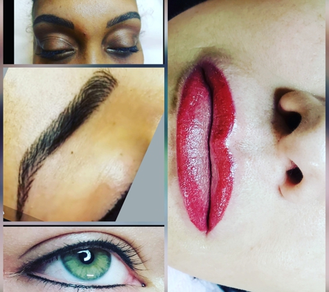 Claudia's nails & spa, LLC/ Permanent make up and Microblading Clinic. - Fayetteville, NC. Permanent make up/ microblading 
Eyeliner, eyebrows,  lip liner and full lip