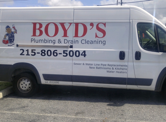 Boyd's Plumbing & Drain Cleaning - Philadelphia, PA