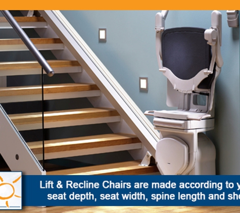 Bluesky Mobility - Keswick, SA. Lift & Recline Chairs Are Made According To Your Leg Length, Seat Depth, Seat Width, Spine Length And Shoulder Width