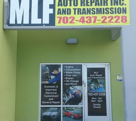 MLF Auto and Transmission Repair - Las Vegas, NV