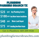 Plumbing Farmers Branch TX - Plumbers