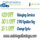 Auto Key Atlanta GA - Locks & Locksmiths