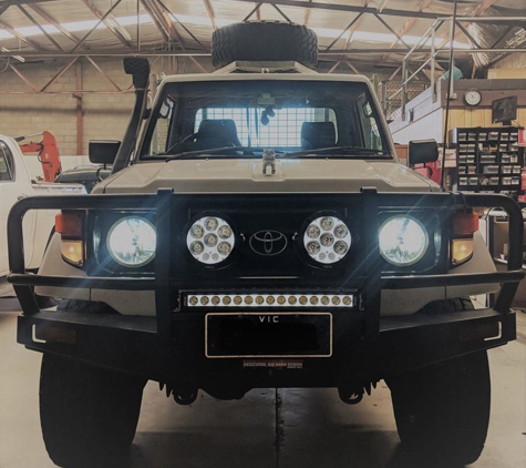 Watt Works Auto Electrics - Morwell, VIC. Lighting Up Ready For A Long Road Trip