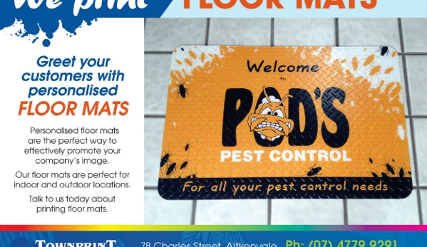 Townprint - Aitkenvale, QLD. Floor Mats - Townprint