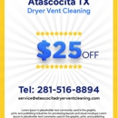 Atascocita TX Dryer Vent Cleaning - Dryer Vent Cleaning