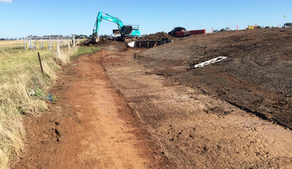 Begbie's Contracting - Haddon, VIC. Road Excavations