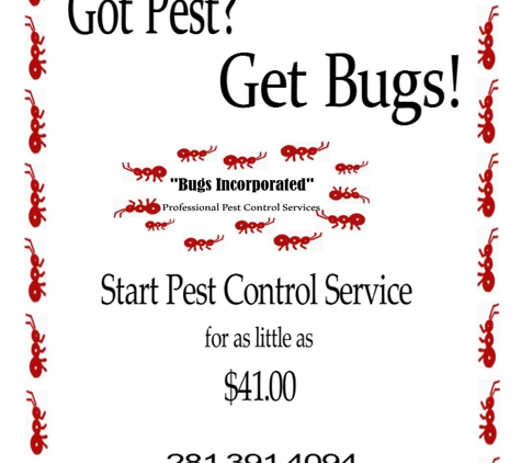 Bugs Incorporated - Katy, TX