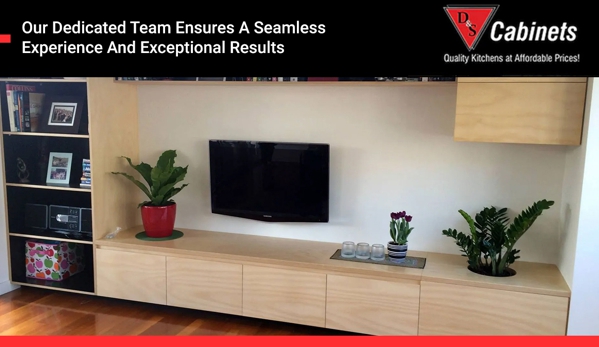 D & S Cabinets. Our Dedicated Team Ensures A Seamless Experience And Exceptional Results