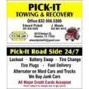 Pick It Towing - Battery Charging Equipment
