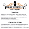 First Republic Title Company gallery