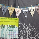 Dewey's Plaid Pillow
