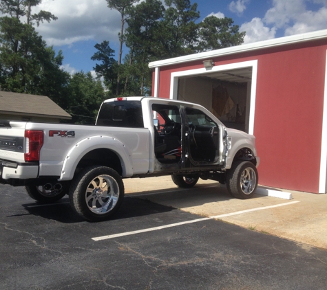 Katore Body & Automotives - Slidell, LA. 2017 F-250 During repairs