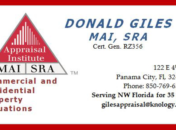 Giles Appraisal Group Inc - Panama City, FL