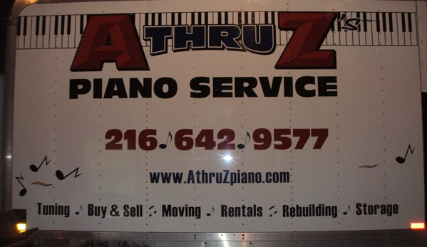 A Thru Z's Complete Piano Service - Cleveland, OH