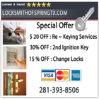 Locksmith Of Spring TX