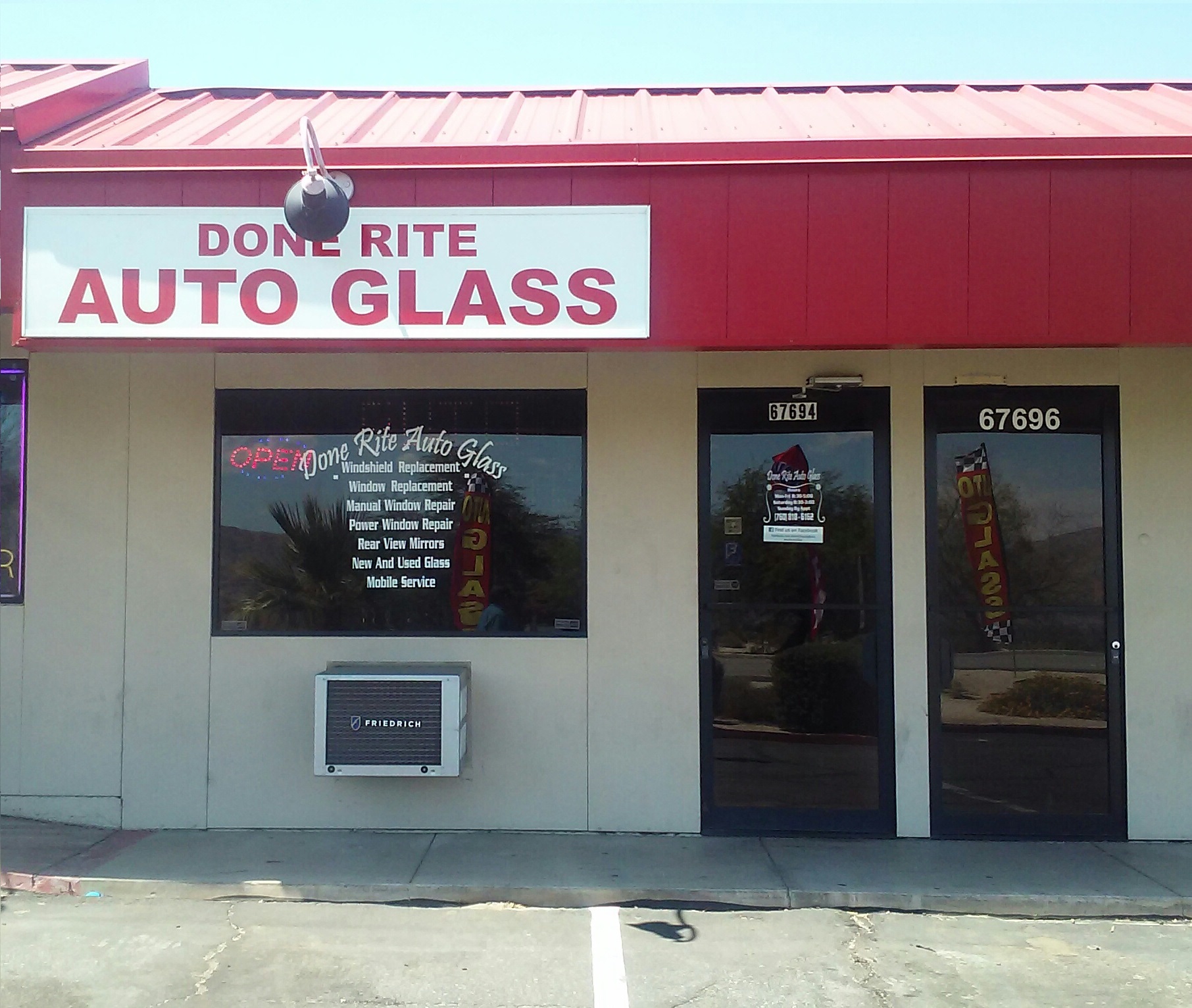Done Rite Auto Glass - Cathedral City, CA 92234