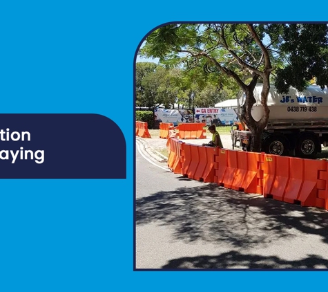 JBs Water - Cedar Grove, QLD. Construction Road Spraying