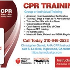 CPR and First Aid Training School