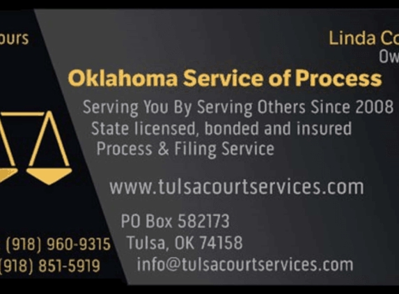 Oklahoma Service of Process - Tulsa, OK