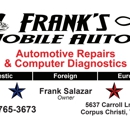 Frank's Mobile Auto # 2 - Auto Repair & Service