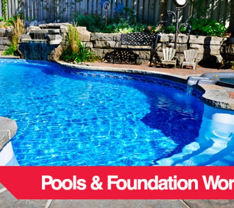 Mallee Bobcat & Backhoe Hire - Irymple, VIC. Pools & Foundation Work