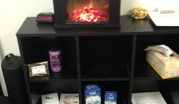 The Health Spot - Kalamazoo, MI. Fireplace for extra heat
