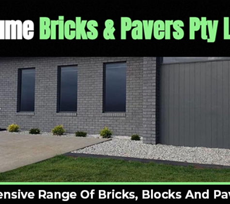 Hume Bricks & Pavers Pty Ltd - Campbellfield, VIC. Extensive Range Of Bricks, Blocks And Pavers